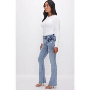 NWT Good American Good Petite Bootcut Jeans - Size 12 Petite